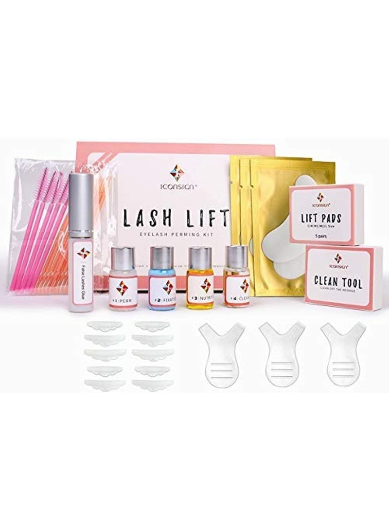 إيكونساين مجموعة تجعيد الرموش للعناية بالرموش ورفعها مع أدوات إضافية - Image 1