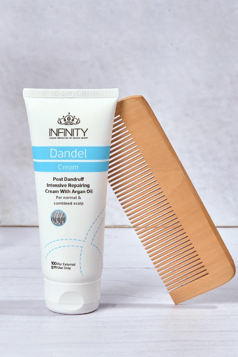 INFINITY Dandel Cream - Post Dandruff Intensive Repairing Cream with Argan Oil for Normal & Combined Scalp - Image 2