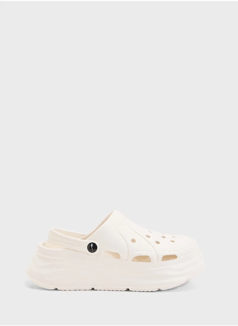 جينجر Casual Chunky Slip On