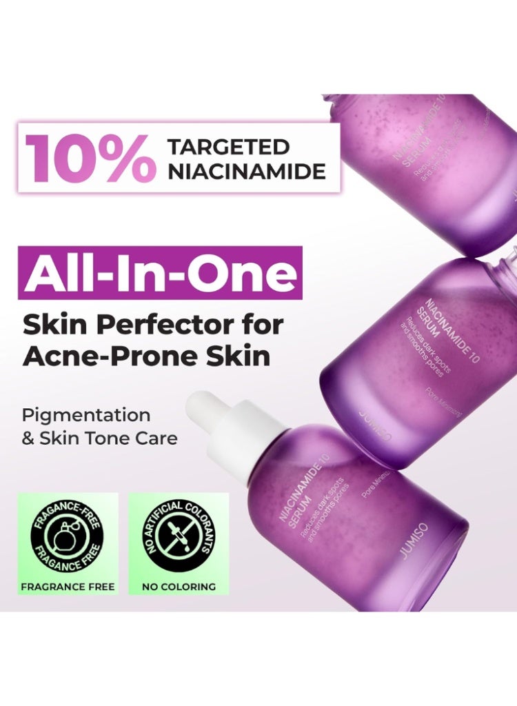 JUMISO Niacinamide 10 Serum 30ml – Pore Minimizing Dark Spot Reducer Face Serum for Oily & Combination Skin - Image 2