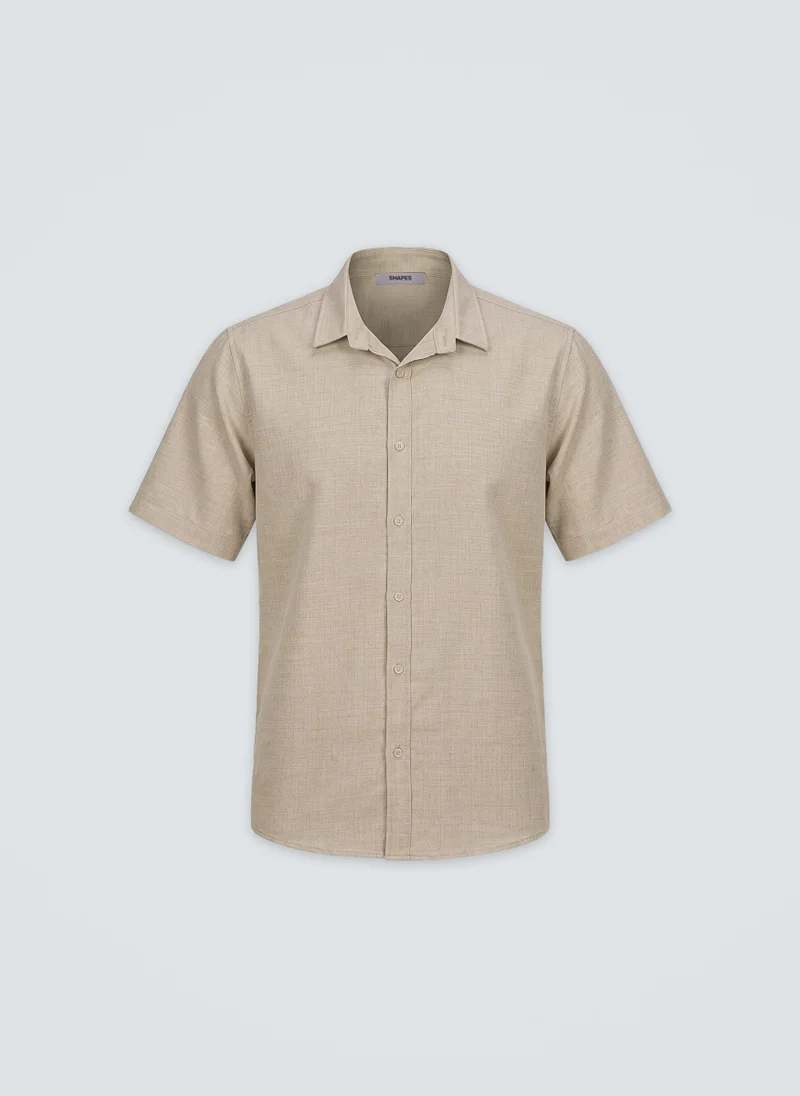شايبس REGULAR FIT TEXTURED SHIRT