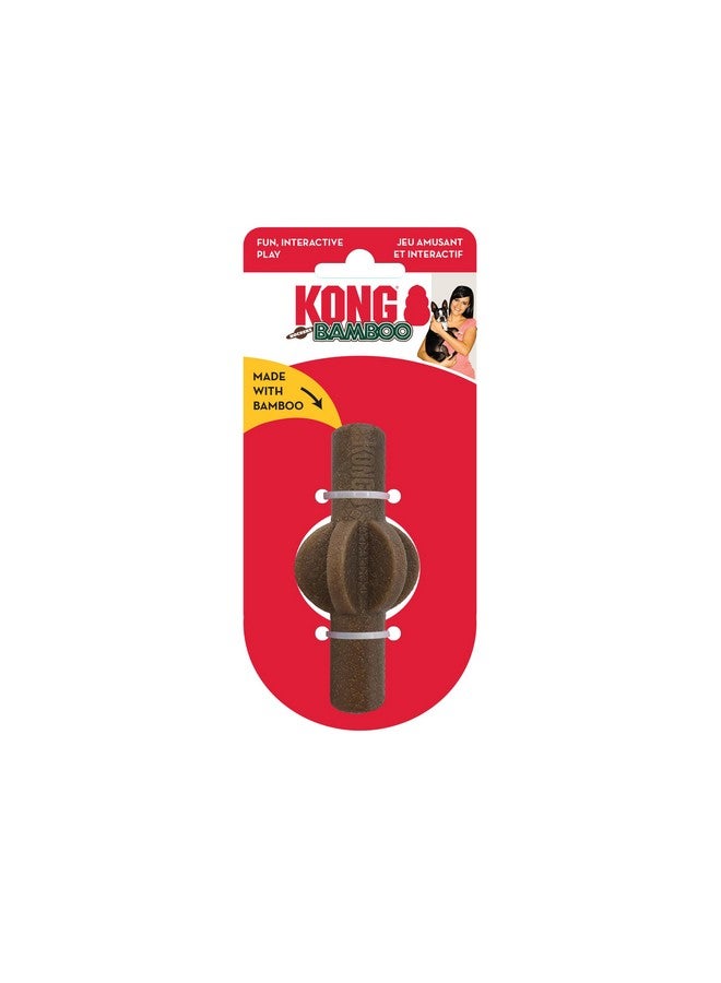 KONG Bamboo Rockerz Chewing Reward for Dental Health in Dogs (Extra Small/Small, Stick) - Image 2
