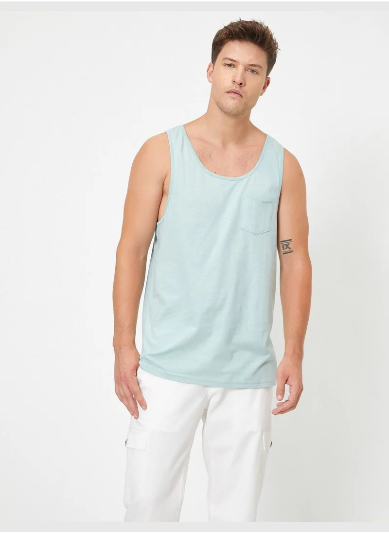 KOTON Pocket Detailed Tank Top