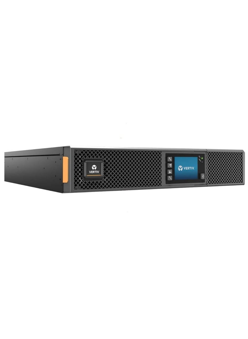 Vertiv Liebert GXT5-1500IRT2UXL 1500VA / 1500W Online Double Conversion UPS – Rack/Tower 2U, LCD Display, 230V - Image 1