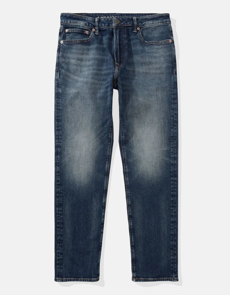 American Eagle  AE AirFlex+ Slim Straight Jean for Men | Best Price UAE