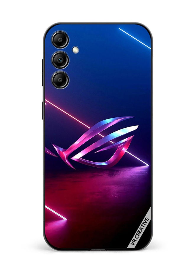 VR CREATIVE Protective Case Cover For Samsung Galaxy A14 5G/A14 Republic Of Gamers Logo Design Multicolour - Image 1