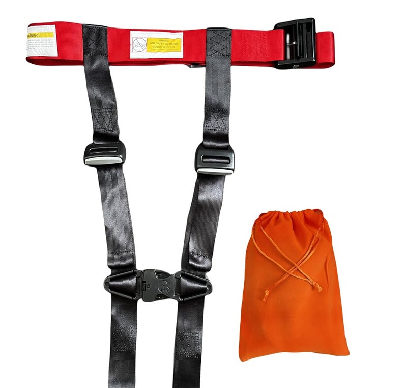 LINKEDWIN Child Airplane Safety Travel Harness Kids and Toddler Family Cares Travel Essential for Flights With carry bag