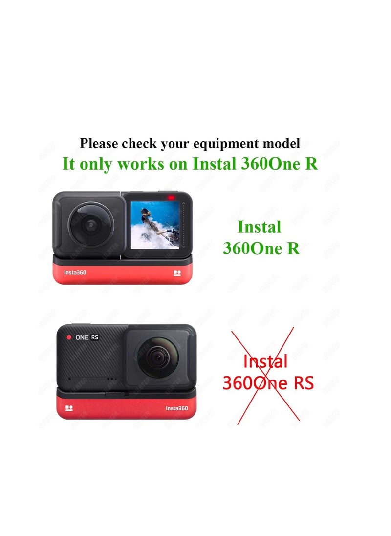 KASTWAVE - Dive Case, KASTWAVE for Insta360 ONE R 360 Degree Action Camera, Waterproof Housing Underwater Diving Shell 45M/148FT with Thumbscrew Accessory - Anti-Fog Insert Kits - Image 1