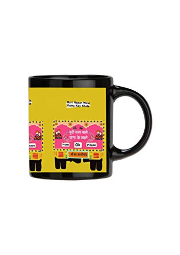TAJNAN Ceramic Milk Mug for Friends and Gifting pupose Single Piece 350 ml - Image 3