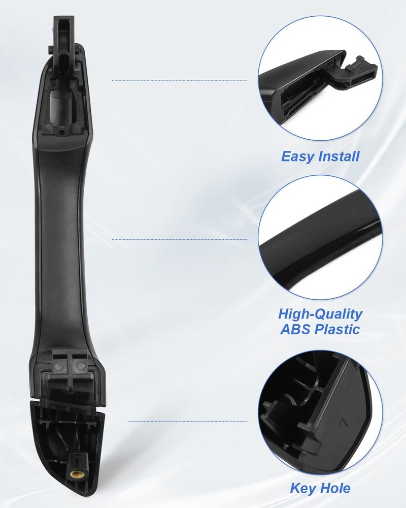 JUQAFY Exterior Door Handle for Hyundai Elantra 2017-2022 - Image 3