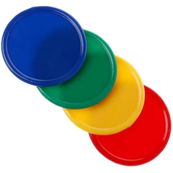 ROUND CHIP SET 160PCS / BOX CHIPS PROFESSIONAL EDUCATIONAL LEARNING TOOLS, PLASTIC COUNTING CHIPS FOR MATH - Image 3