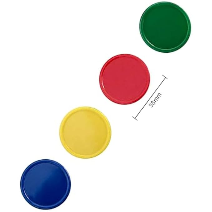 ROUND CHIP SET 160PCS / BOX CHIPS PROFESSIONAL EDUCATIONAL LEARNING TOOLS, PLASTIC COUNTING CHIPS FOR MATH - Image 5