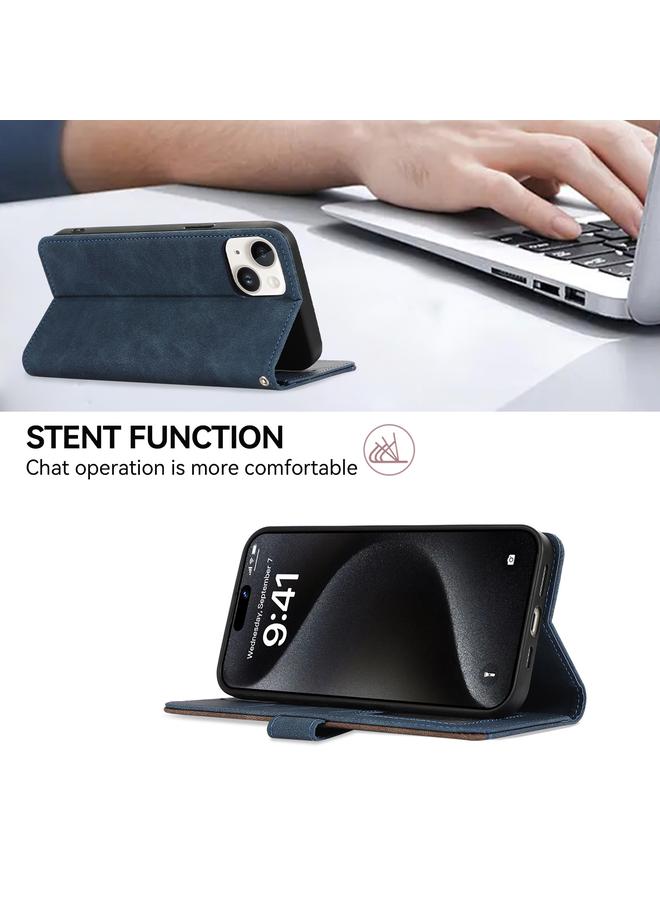 Zaboon Case For iPhone 12 Pro Max ABEEL Color Block Magnetic RFID Leather Phone Case - Image 5