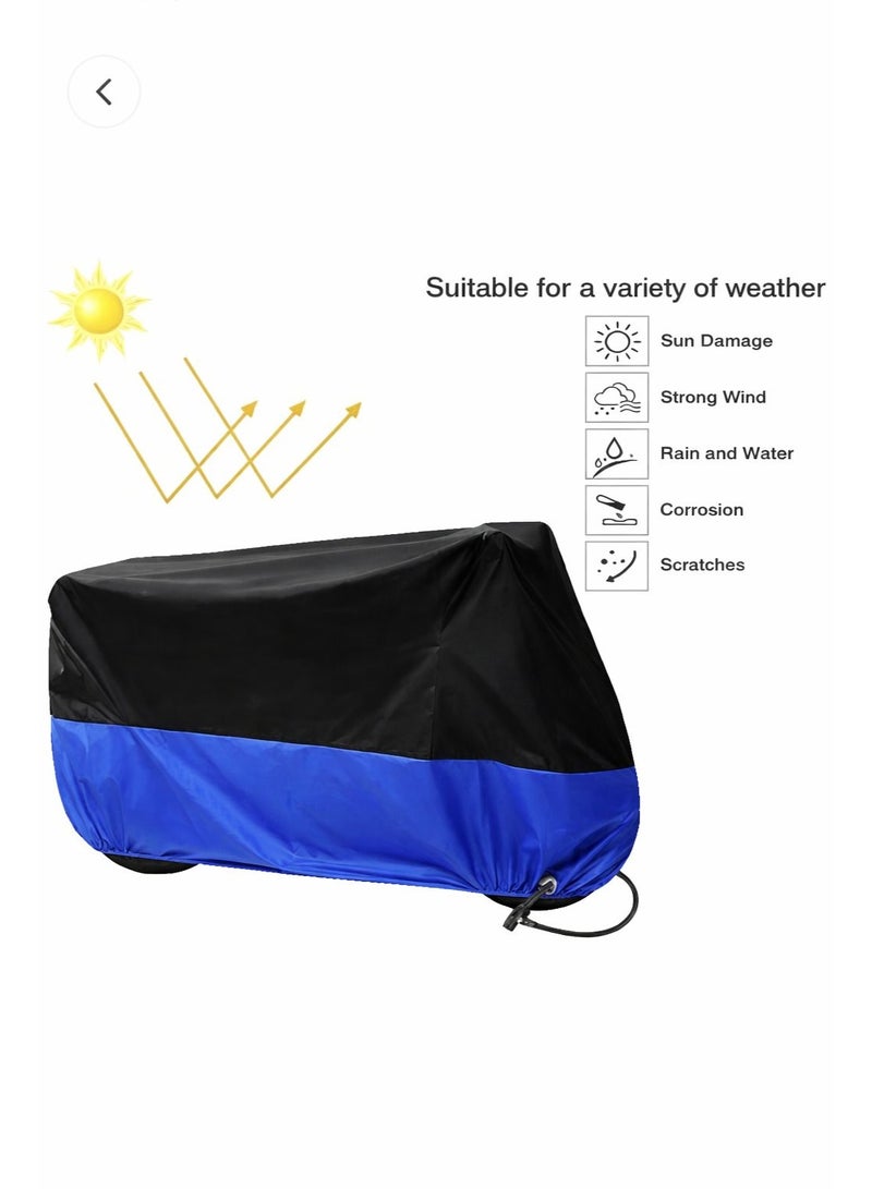 Bike and Scooter cover, waterproof and rainproof, UV-resistant to prevent dust - Image 2