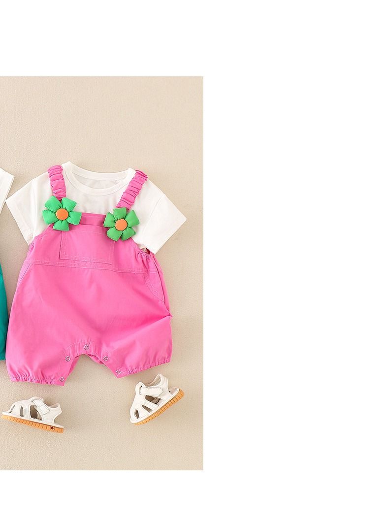 Loquat Baby Summer Set Short Sleeve Two Piece Set - Image 2