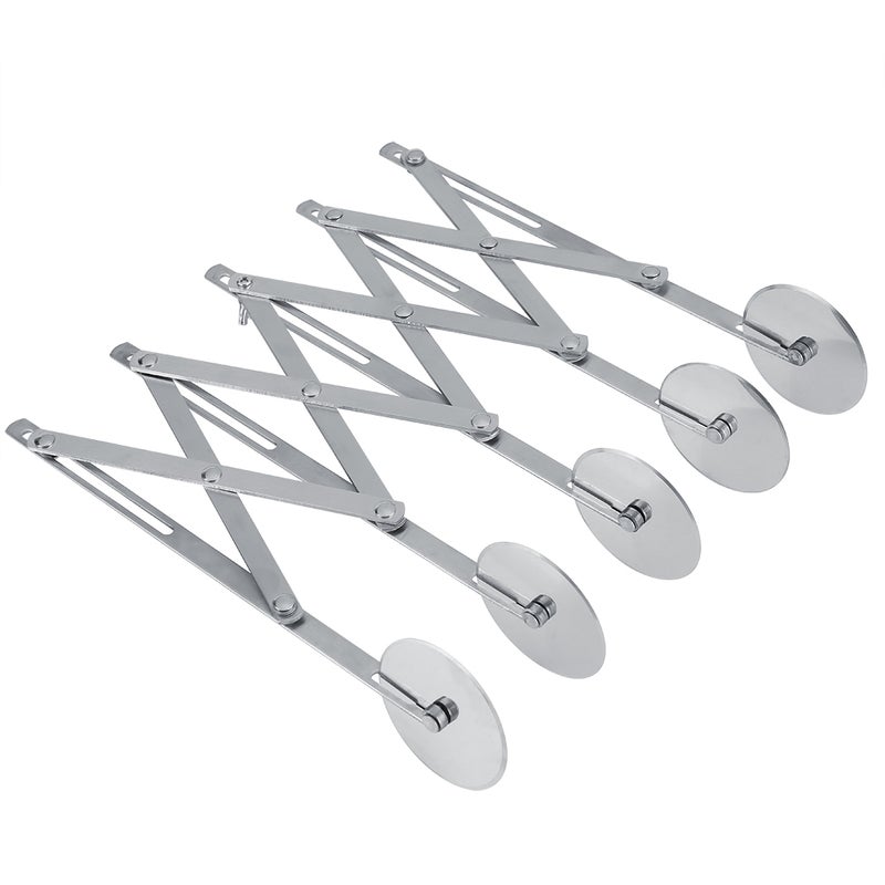 NOn stick Wheel Cutter Stainless Steel Cake Knifes Section Dough Bread Kitchen Tool 5 Wheels - Image 4