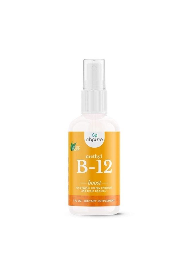 nbpure Vitamin B12 Methylcobalamin Spray, 1 Ounce - Image 1