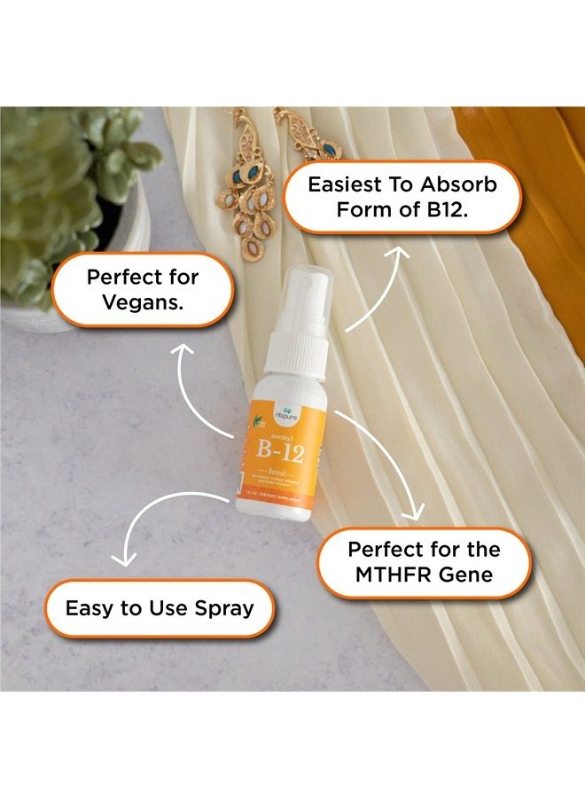 nbpure Vitamin B12 Methylcobalamin Spray, 1 Ounce - Image 4