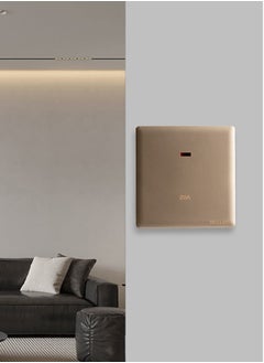 BRILLANT 6pcs 20A Heater Switch Gold Light Brilliant  - Image 2