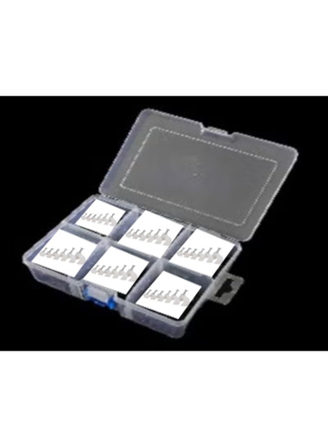 Clip Assortment Box – Multiple Sizes – 300 Pieces – Practical Organization & Secure Fixing  (100 × 4mm + 50 × 6mm + 50 × 8mm + 50 × 10mm + 50 × 14mm) - Image 2
