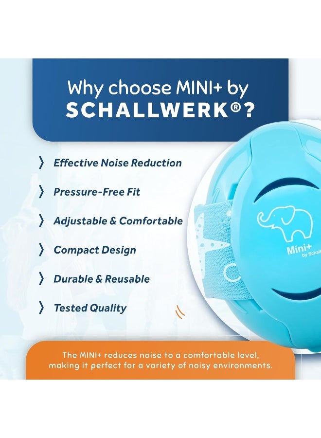 Schallwerk Â® Mini+ Baby Ear Muffs â€“ Infant Noise Cancelling Headphones, Toddler Ear Protection, Baby Headphones for Noise - Image 3