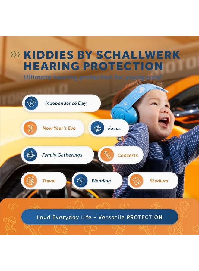 Schallwerk Â® Mini+ Baby Ear Muffs â€“ Infant Noise Cancelling Headphones, Toddler Ear Protection, Baby Headphones for Noise - Image 2