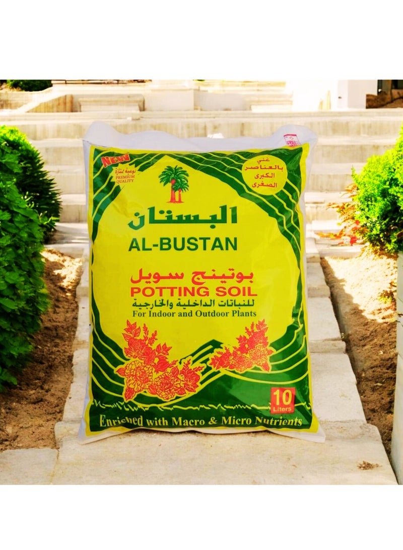 البستان تربة زراعية 10 لتر البستان - Image 2