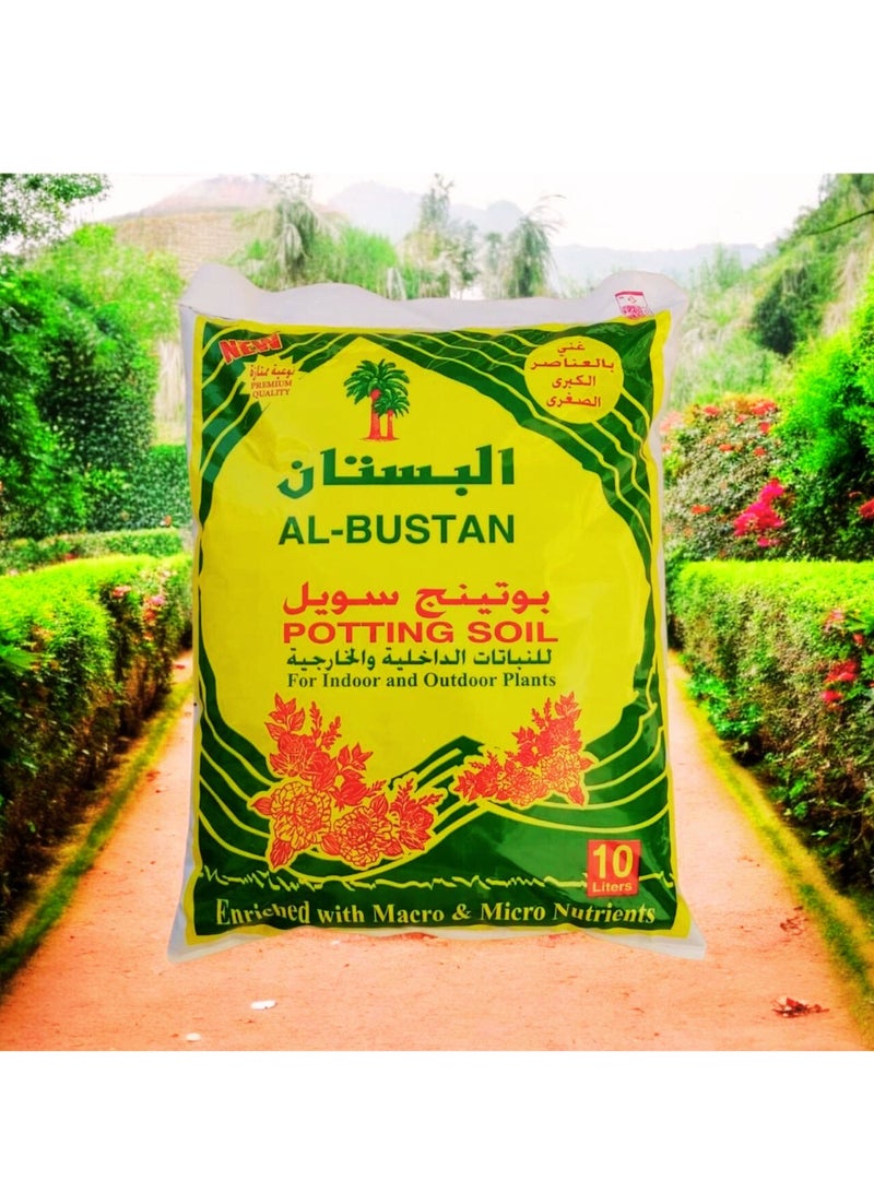 البستان تربة زراعية 10 لتر البستان - Image 3
