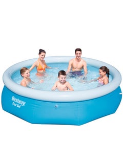 Bestway 57266-Fast Set Inflatable Round Swimming Pool 3.05mx76cm / 10'x30", 3800L  - Image 1