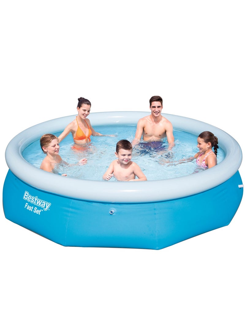 Bestway 57266-Fast Set Inflatable Round Swimming Pool 3.05mx76cm / 10'x30", 3800L  - Image 1
