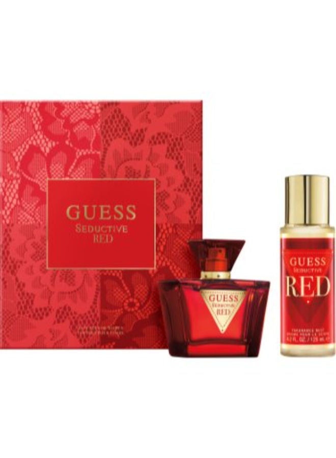 GUESS Seductive Red Set Edt 75Ml + Bm 125Ml