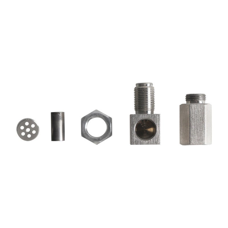 Oxygen Sensor Extension Silver High-Quality CNC-Machined - Perfect Accuracy & Repeatability Oxygen Sensor Extension for Automotive Engine Tuning - Image 5