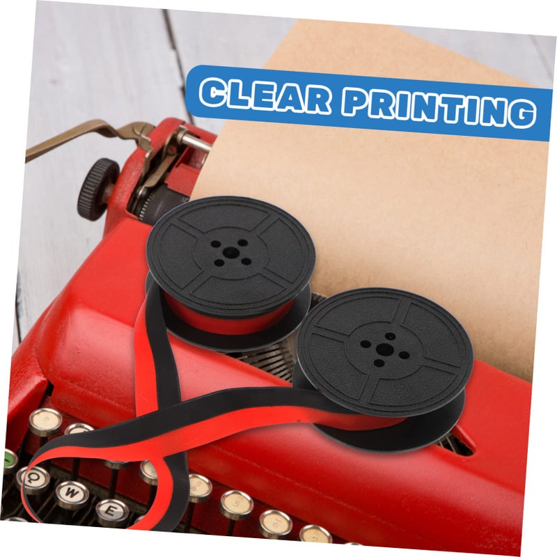 Black Typewriter Ribbon Replacement High Ink Absorbency Easy to Install Compatible with Vintage Typewriters - Image 4
