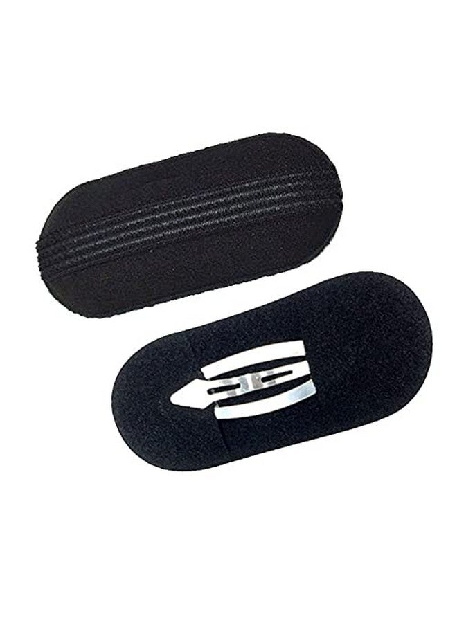 Quupy 3 Pairs Sponge Bump It Up Volume Hair Clip Hair Base Styling Clip Hair Volume Padding Insert Tool For Women Girls (3 Large +3 Small) - Image 4
