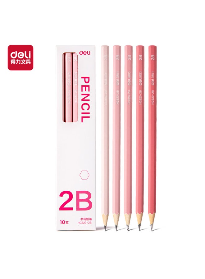 Deli B Pencil Primary School Exam Special Hb Children Hexagon Rod Sketch Pencil Stationery Supplies Primary School - Image 1