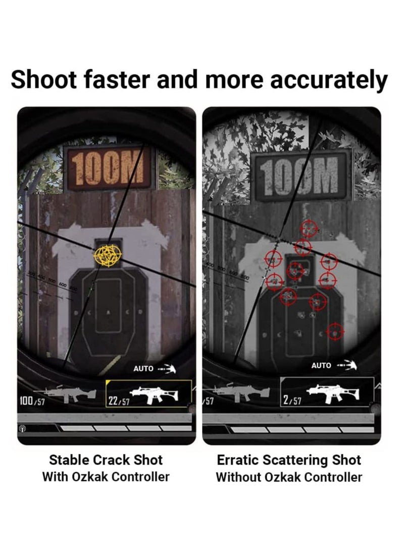 PUBG Game Controller Trigger Rapid Fire 6 Fingers Gaming Grip Gamepad Joystick L1R1 L2R2 for iPad and Tablet Android Samsung Huawei - Image 4