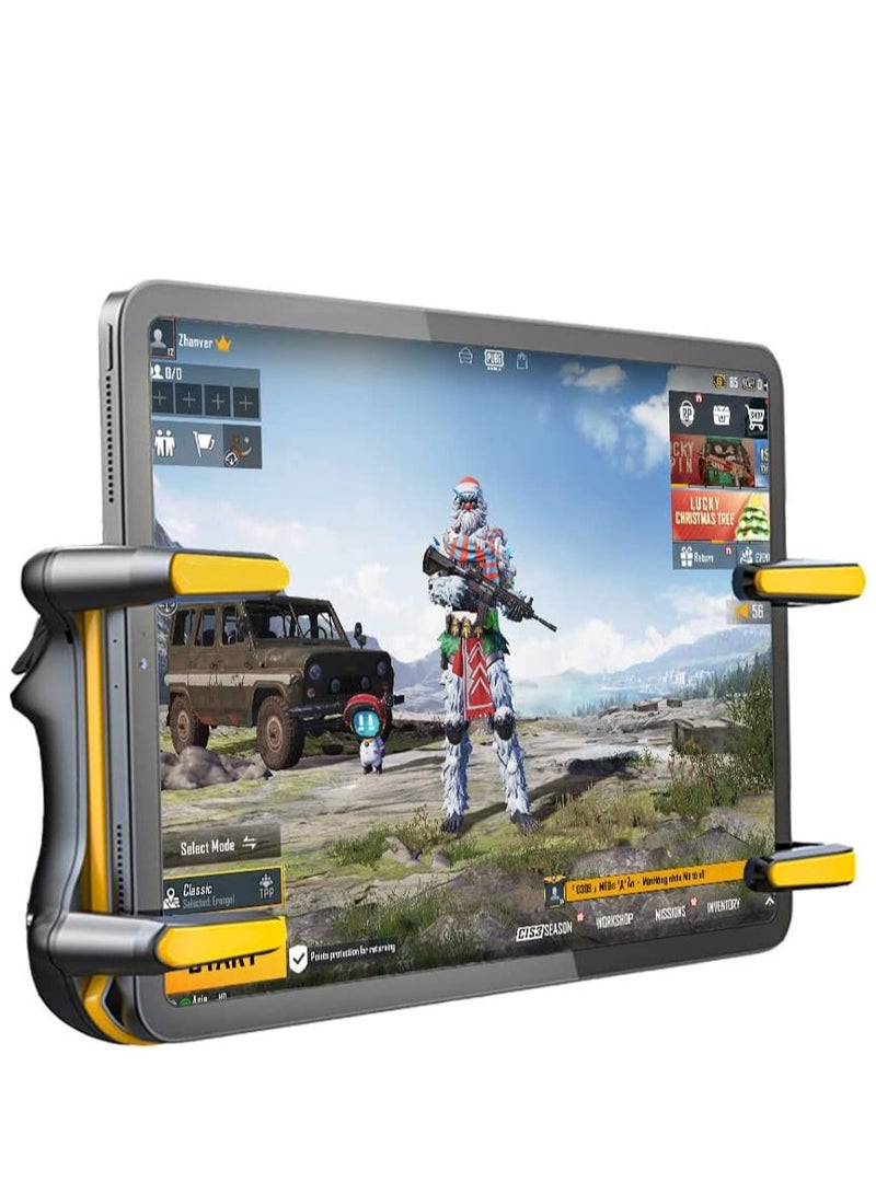PUBG Game Controller Trigger Rapid Fire 6 Fingers Gaming Grip Gamepad Joystick L1R1 L2R2 for iPad and Tablet Android Samsung Huawei - Image 1
