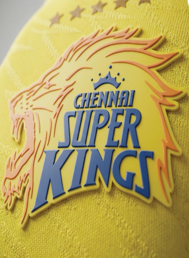 playR x Chennai Super Kings Original Match Jersey IPL 2026 - Adult Plain Long Sleeve CSK Cricket T-Shirt, Regular Fit Sportswear Tee for Training, Outdoor & Match Day Activewear for All Season - Image 2