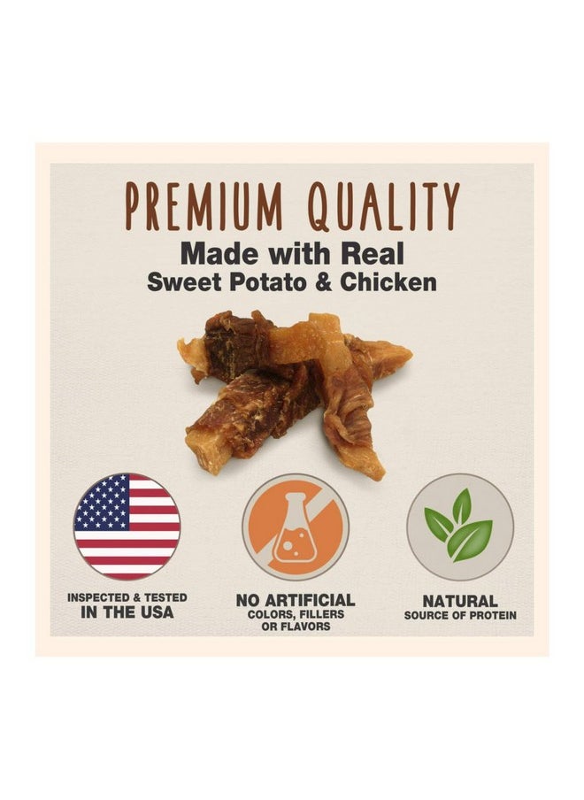Cadet Gourmet Dog Treats, Sweet Potato & Chicken Wrap, 14-oz.  - Image 5