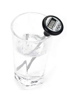 Hanayo Thermometer Kitchen Suitable for Milk Coffee and Water Black Length 120mm  - Image 3