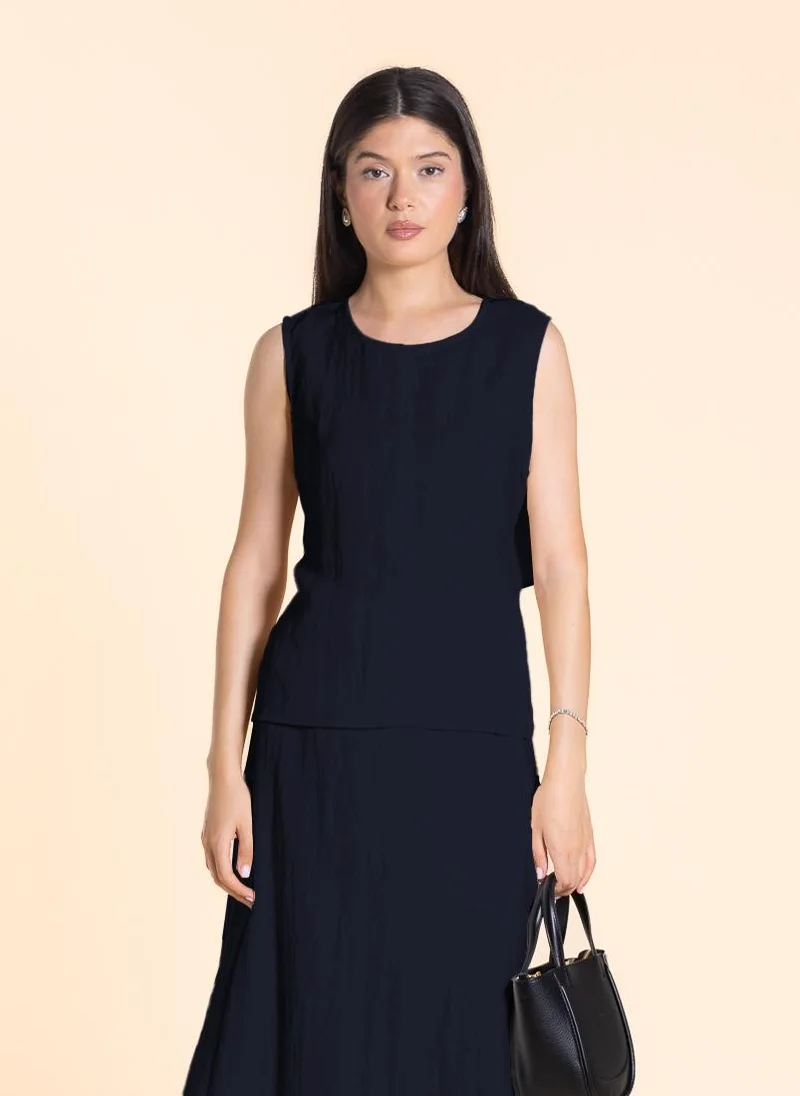 SHAPES DETAILED LIGHTWEIGHT SKIRT SET
