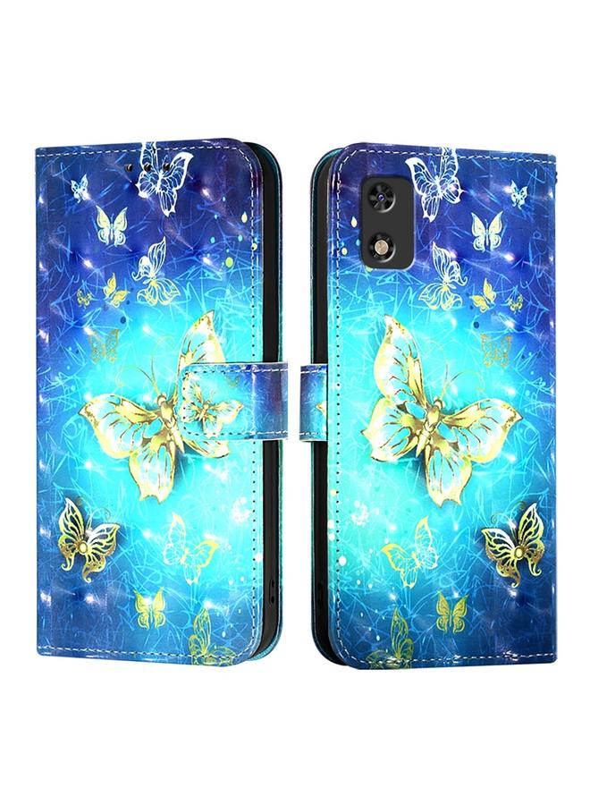 اس-توب جراب لهاتف Itel A23 Pro / A17 جراب هاتف جلدي قابل للطي أفقيًا برسومات ثلاثية الأبعاد - Image 2