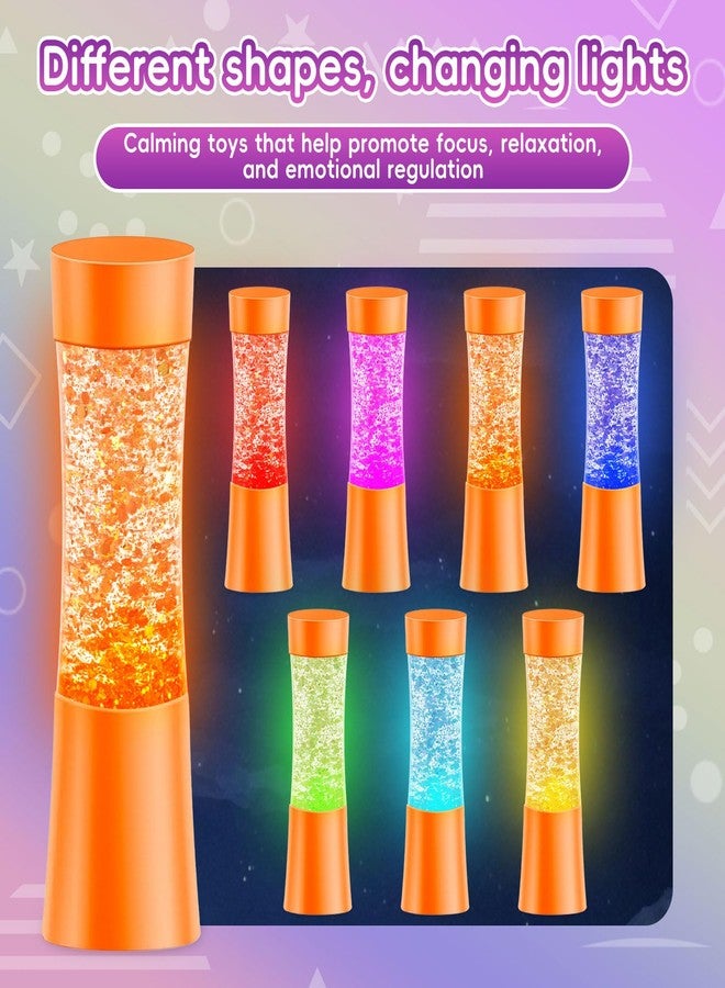 Toborher Sensory Tubes for Autism & ADHD, 3 Pack Shake Light Up Sensory Tubes, Sensoy Lights for Focused Attention Anxiety Relief Autism Sensory Equipment - Image 4