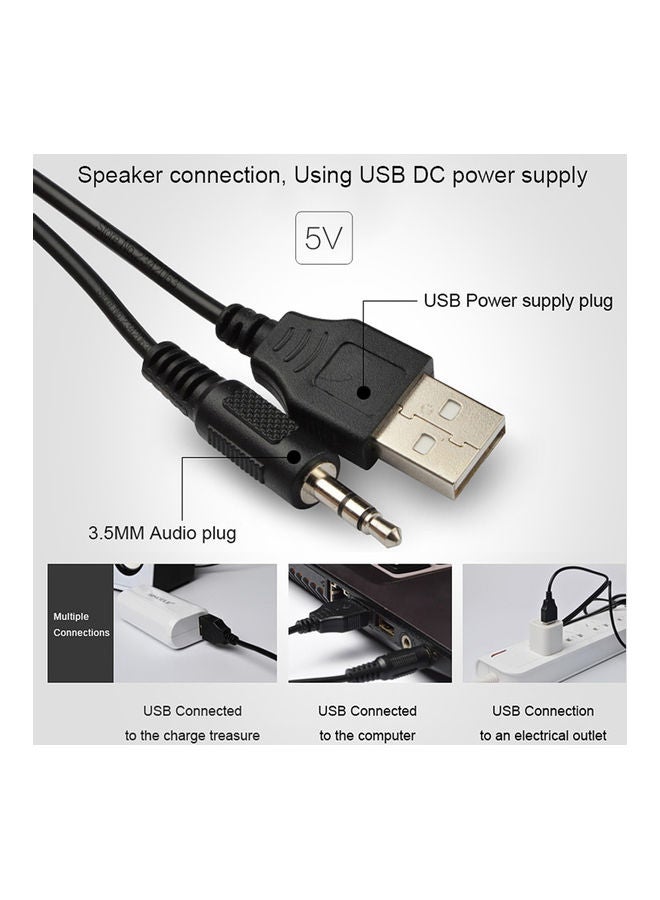 Computer Speaker V4281_P Black - Image 5