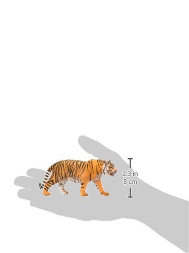 Schleich Wild Life Realistic Siberian Tiger Figurine - Authentic and Highly Detailed Animal Toy, Durable for Education and Fun Play, Perfect for Boys and Girls, Ages 3+ - Image 3