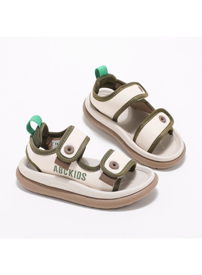 abckids Children's Open-toe Sandals, New Summer Casual Versatile Sports Sandals For Big Kids, Lightweight Soft-sole Beach Shoes - Image 4