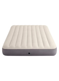 INTEX Fiber-Tech Technology Queen Dura-Beam Standard Single High Air Bed Taupe and Grey 25 x 125 x 203 cm 64103  - Image 2