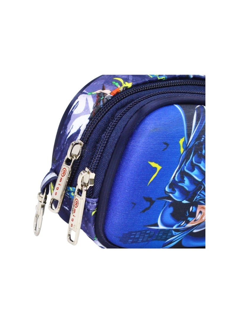 Migo Batman Pencil Case – Navy - Image 3