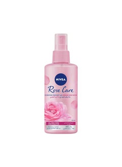Nivea Moisturizing facial mist with organic rose water, transparent 150 milliliters 
