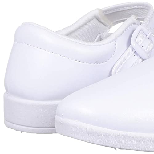 Sparx Girls Ssm003l White Uniform Dress Shoe - 5 UK (Ssm003l) - Image 4